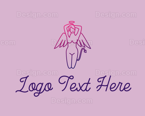 Adult Sexy Lady Logo