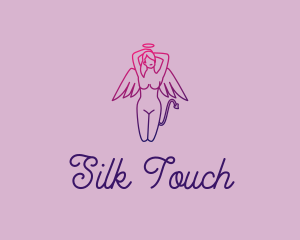 Adult Sexy Lady  logo design