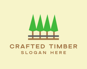 Pine Tree Forest logo design