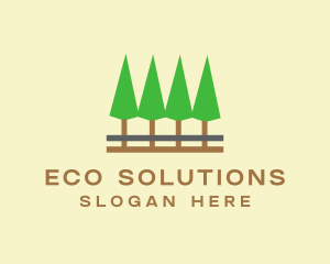 Pine Tree Forest logo design