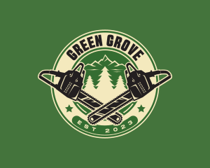 Chainsaw Forest Logger logo