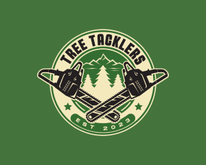 Chainsaw Forest Logger logo