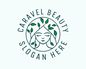 Organic Beauty Maiden Cosmetics  logo design