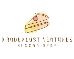 Cherry Cake Slice logo