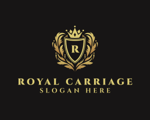 Royal Crown Crest logo design