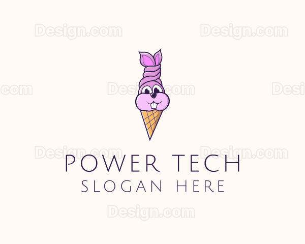 Rabbit Ice Cream Logo