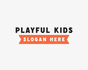 Playful Children Toy Store logo design