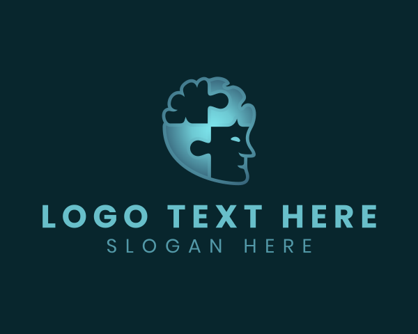 Puzzle logo example 4