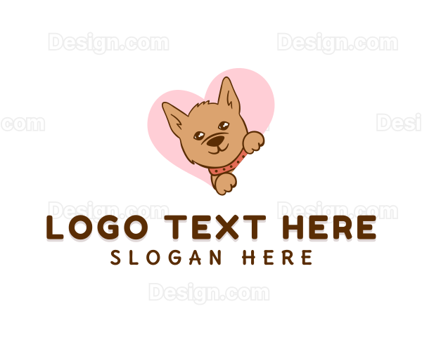 Pet Dog Heart Logo