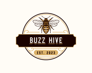 Bee Insect Wildlife logo