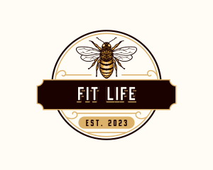 Bee Insect Wildlife logo