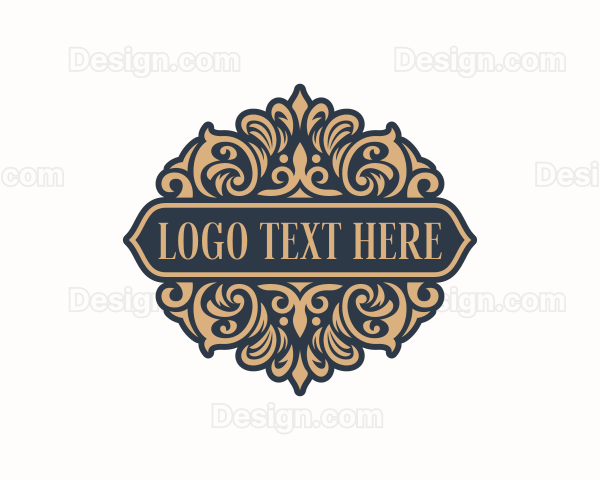 Feminine Floral Boutique Logo