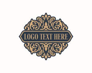 Feminine Floral Boutique Logo