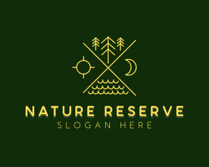 Environment Nature Adventure logo design