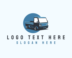 Transportation Pickup Truck Delivery logo