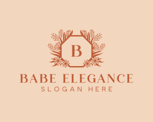 Wedding Beauty Floral logo design