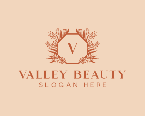 Wedding Beauty Floral logo design