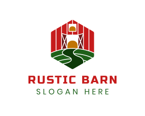 Hexagon Rural Barn logo