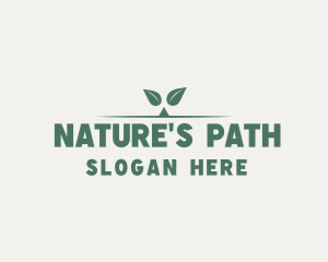 Nature Plant Herb logo design