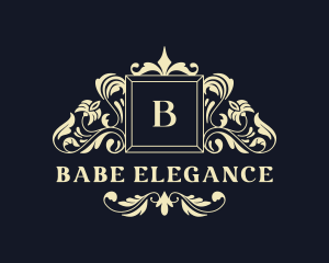 Elegant Flower Boutique logo design