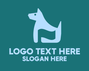 Pet Dog Flag logo