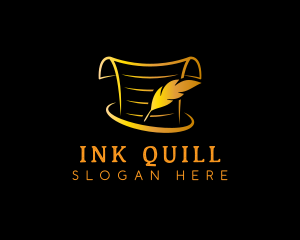 Quill Pen Stationery  logo design