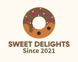 Chocolate Donut Dessert logo