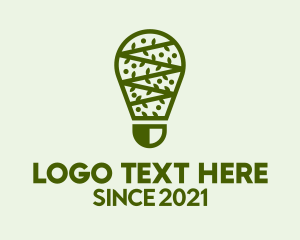 Green Light Bulb Vine  logo