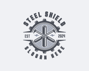 Steel Welding Fabrication logo design