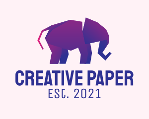 Elephant Paper Origami  logo