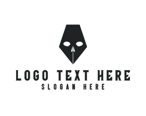 Pen Skull Horror logo