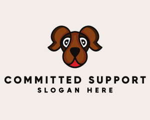 Veterinarian Dog Care logo design