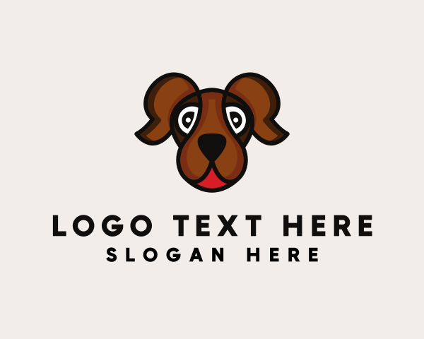 Brown Dog logo example 1