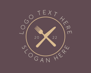 Cutlery Elegant Eatery logo
