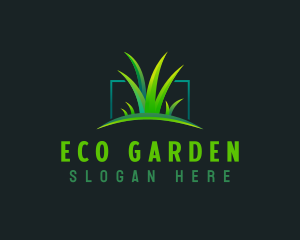 Grass Lawn Greenery logo