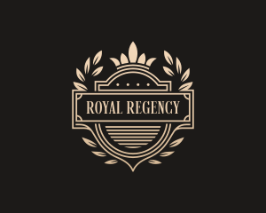 Royal Shield Crown logo design