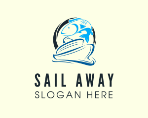 Fishing Boat Ferry logo