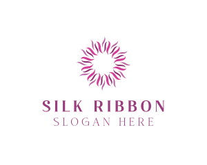 Purple Ribbon Star logo design