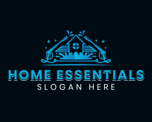 Home Pressure Washing logo design