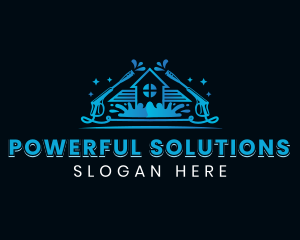 Home Pressure Washing logo design