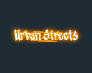 Neon Street Art logo design