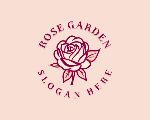 Rose Flower Boutique logo design