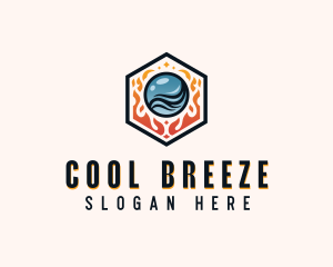 Thermal Cooling Ventilation logo design