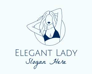 Beautiful Lady Model logo