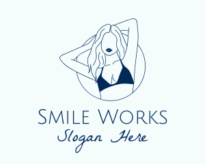 Beautiful Lady Model logo