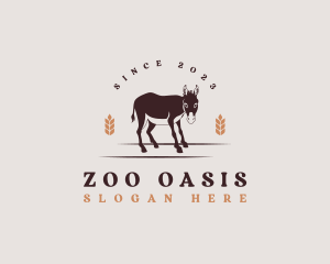 Donkey Barn Zoo logo design