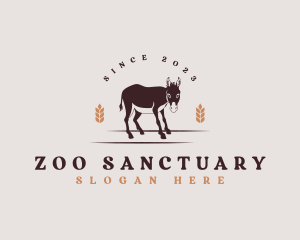 Donkey Barn Zoo logo design