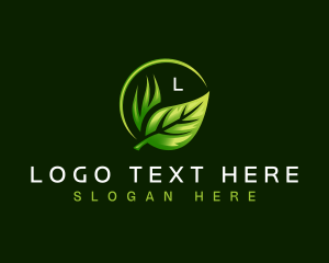 Plant Landscaping Leaves Logo