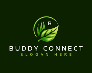 Plant Landscaping Leaves logo design