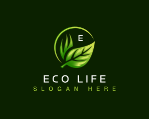 Plant Landscaping Leaves logo design